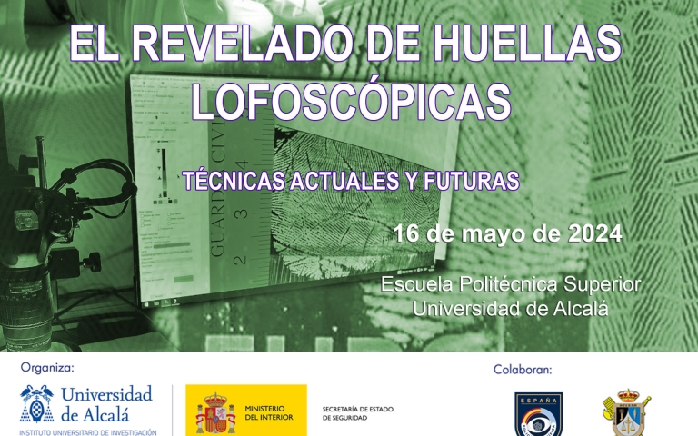 Seminario EL REVELADO DE HUELLAS LOFOSCÓPICAS. Técnicas actuales y futuras (16 mayo 2024)