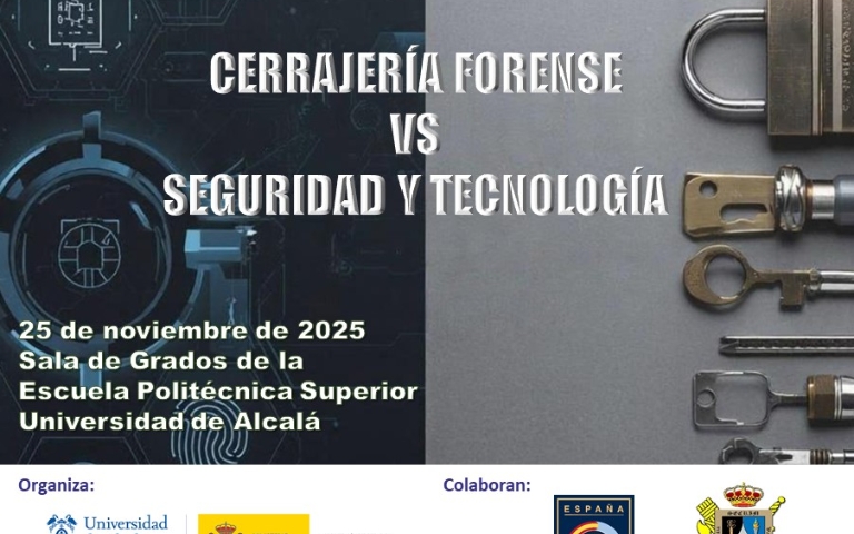 Seminario "CERRAJERÍA FORENSE VS SEGURIDAD Y TECNOLOGÍA" (25 de noviembre de 2025)